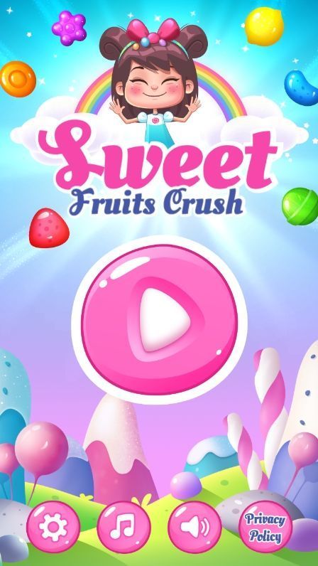 甜美水果粉碎手机版图1