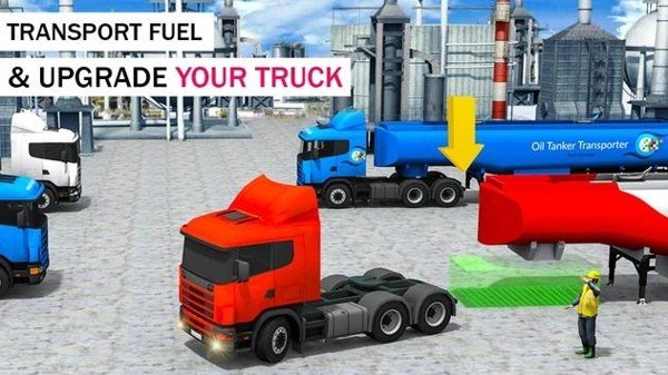 越野油罐运输卡车司机图1