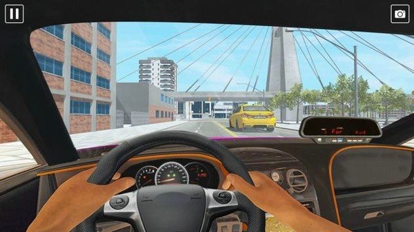 出租车疯狂司机模拟器3D图1